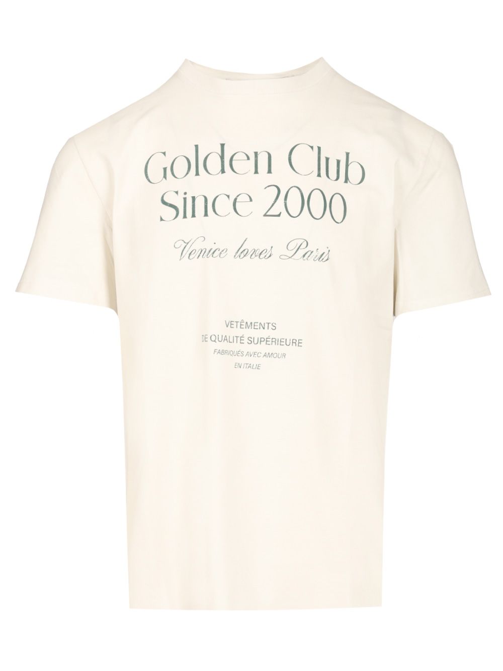 Golden Goose Deluxe Brand Cotton Jersey T-Shirt - Grey | 398c795708bee061ce1cdc7a4c4b67a8dedad514