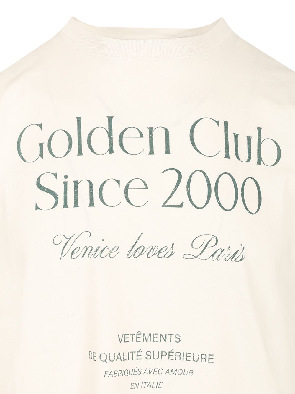 Golden Goose Deluxe Brand Cotton Jersey T-Shirt - Grey | ee2e925b0a1f6c41a50fef1e0a0b4fe8ec850806