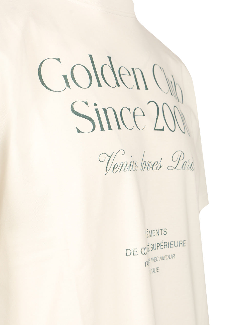 Golden Goose Deluxe Brand Cotton Jersey T-Shirt - Grey | 12fb04d1aadec84ad912130fd8899ab250eb87b6