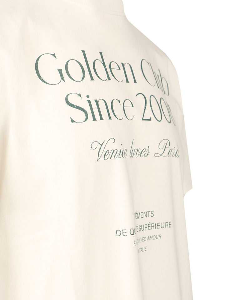 Golden Goose Deluxe Brand Cotton Jersey T-Shirt - Grey | 3caee9ec1e89564944188fa87097009e8ba81c4f