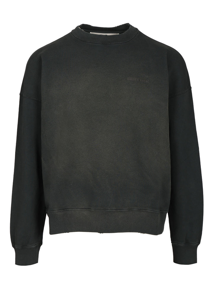 Golden Goose Deluxe Brand Crewneck Sweatshirt Sweatshirts - Black | 3cd574603c4ae190d945b828f6adb7bc55901260