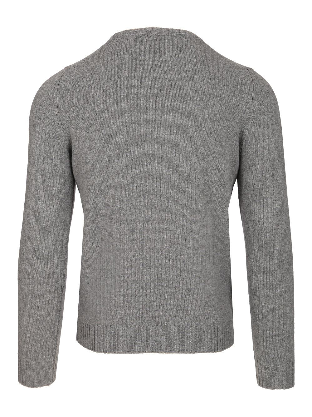 Al Duca D'Aosta Crewneck Sweater Knitwear - Grey | 77d5b915389b07b6809ca8a41ea24f8a277c544c