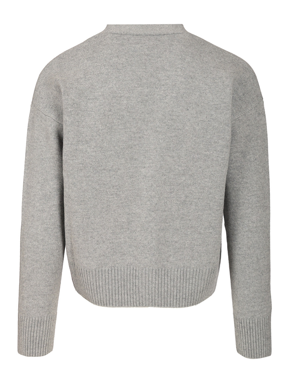 Ami Ami De Coeur Cardigan Knitwear - Grey | 48ecac22e86da32e34b309ef9a94c4829b22e24b