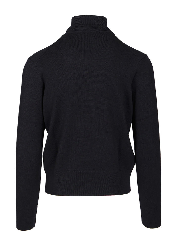 Ami Turtleneck Sweater Knitwear - Blue | 9eb7d8d9c64d2a44756d05db44b75fdb58ae2ad8
