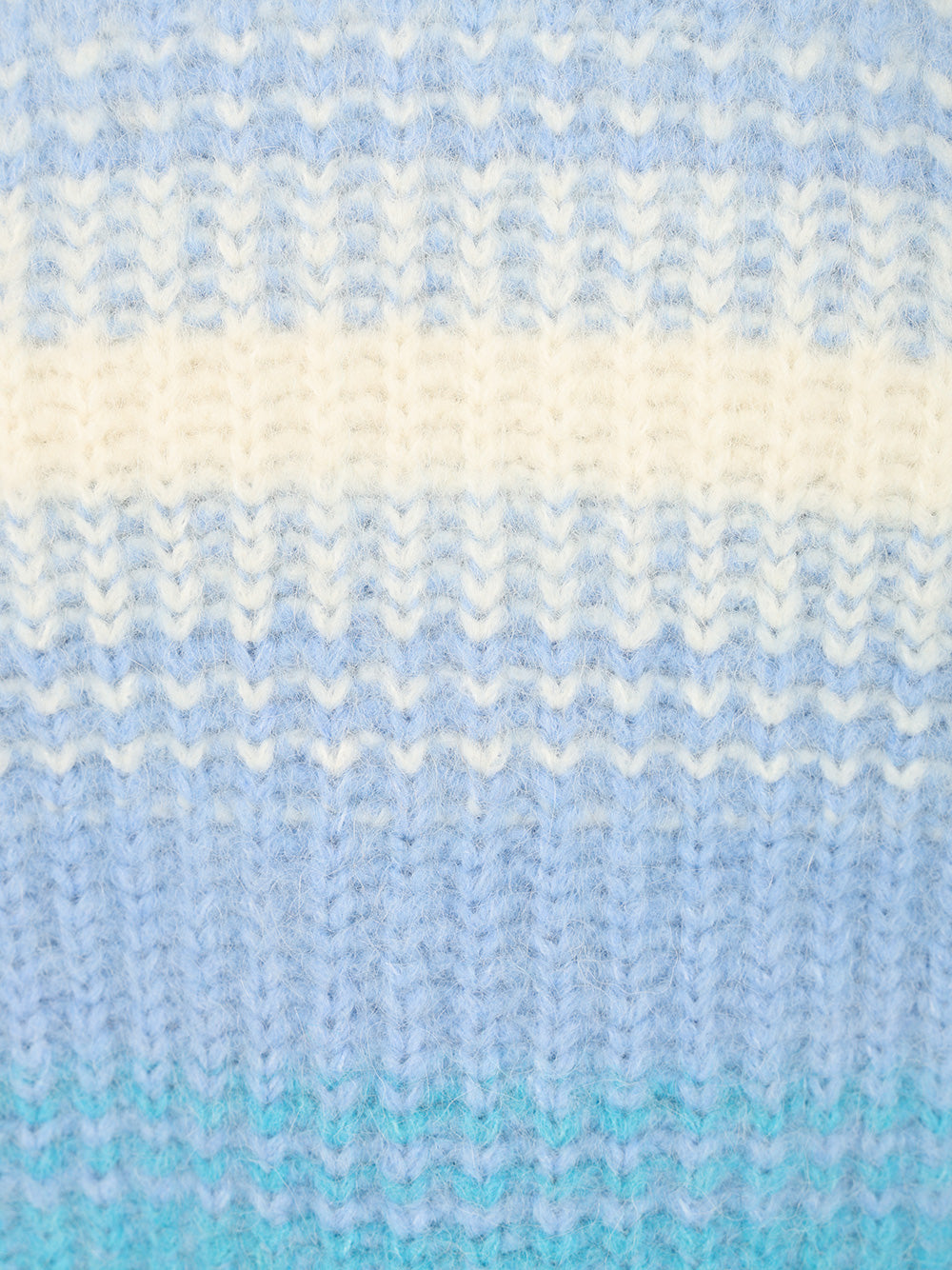 Kenzo Striped Alpaca Sweater Knitwear - Light blue | b0d93766596e1c1c546d1bd0ec2ff1d9f87b7092