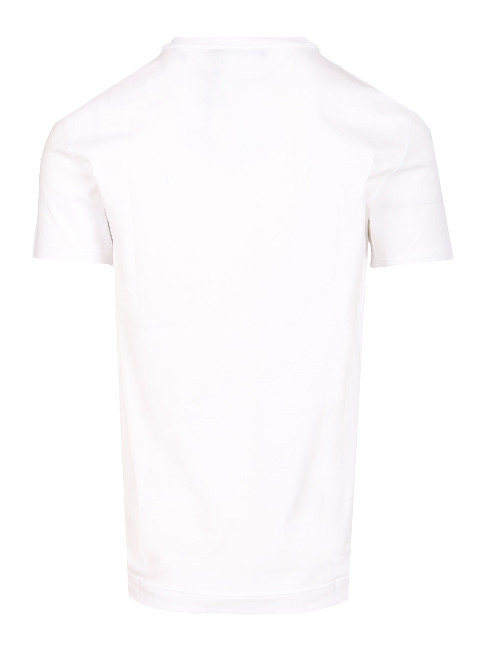 Dolce & Gabbana Flock Print Cotton T-Shirt - White | e041fe550a39b3fd72fd8d20f4aff3d32126b1e8