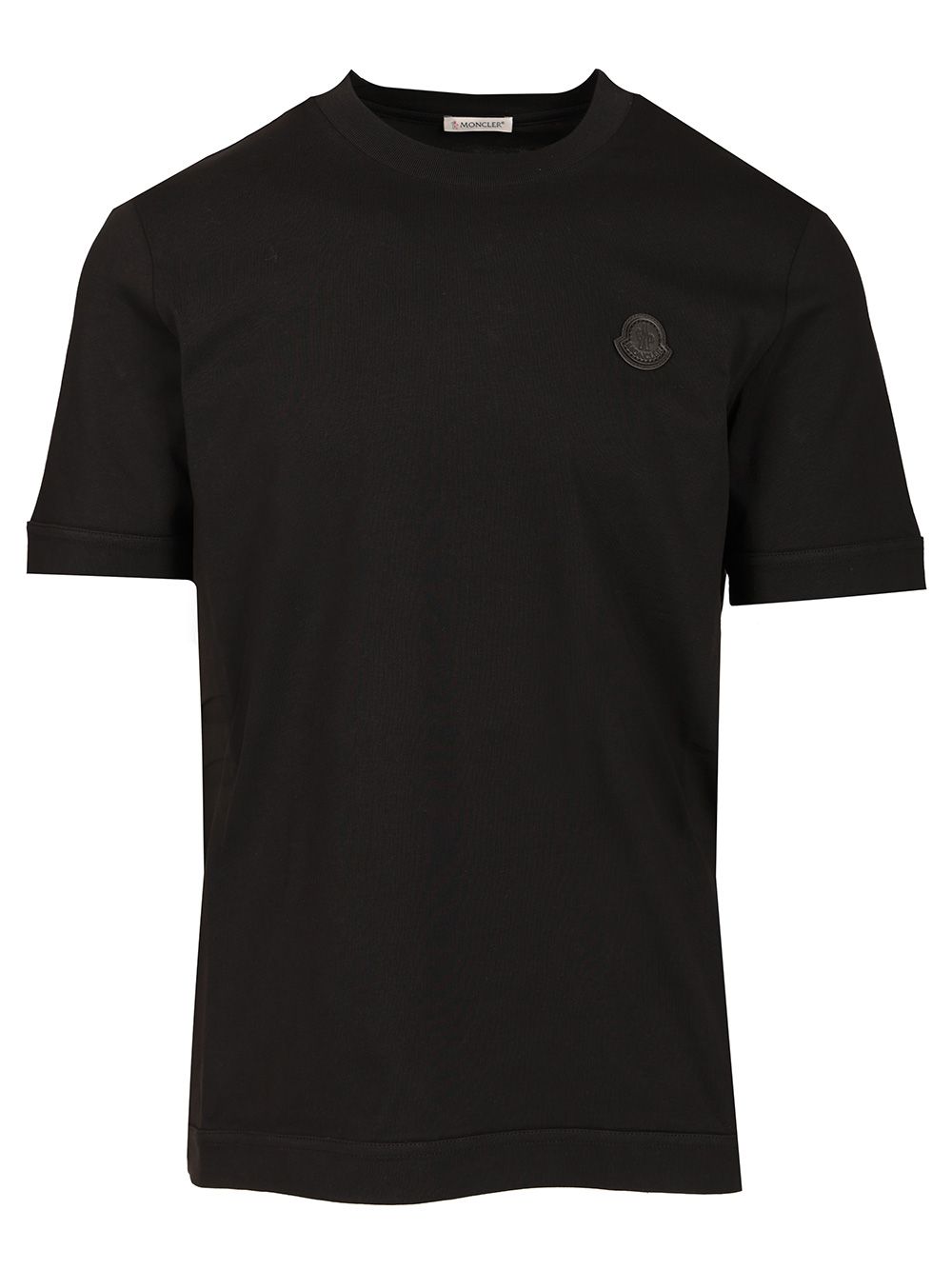 Moncler Cotton T-Shirt - Black | e31dcaa0a3764374f0c2b2ec9800e9c49da3cf57