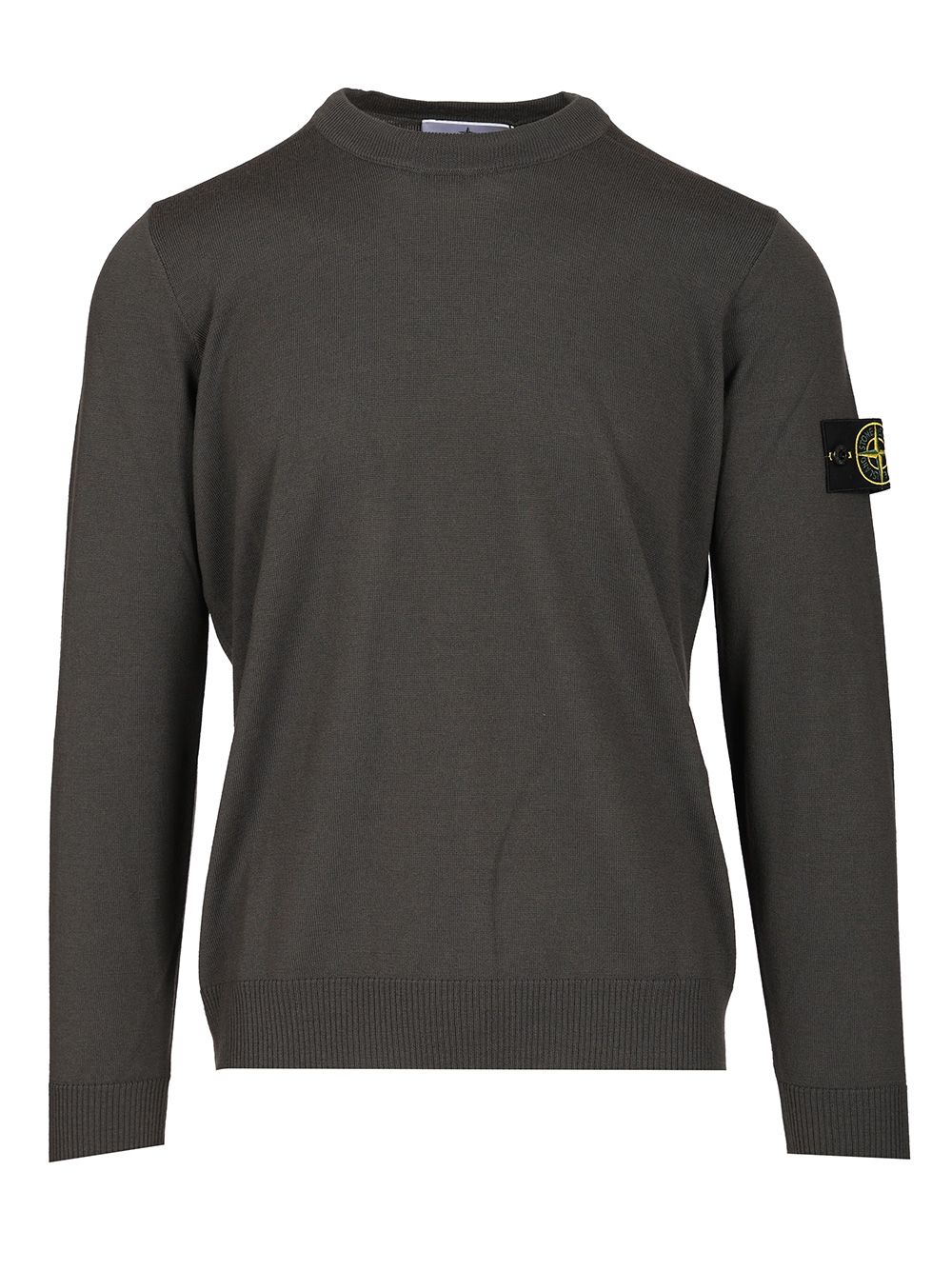 Stone Island Crew Neck Sweater Knitwear - Grey | c79d86d58600f800ac1de9c2ac27d82c462ccc71