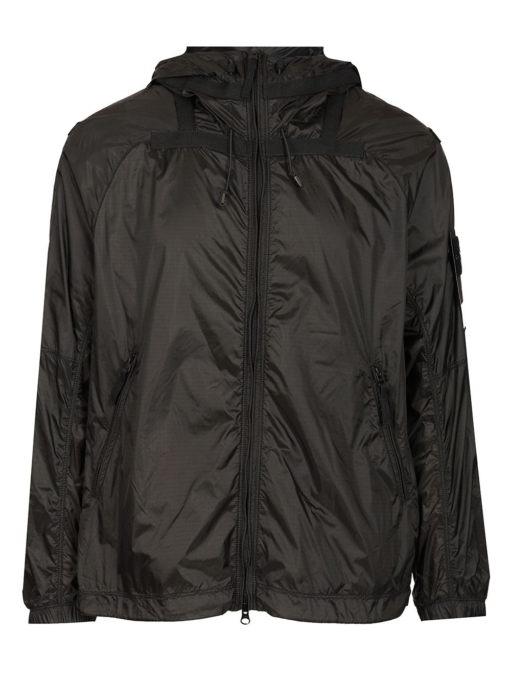 Stone Island Light Hooded Jacket Jackets - Grey | 1ab9768a16d0b46c5fc8f6da049410c4f0ca1bed