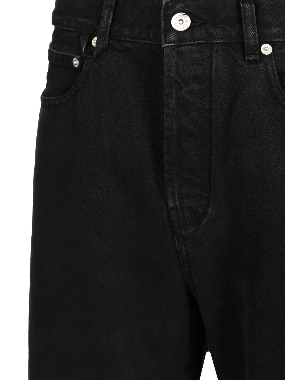 Jacquemus Straight  In De-Nîmes Denim Jeans - Black | 31ff24ee66bd650c3a37ab0ad409f46b85ff19ec