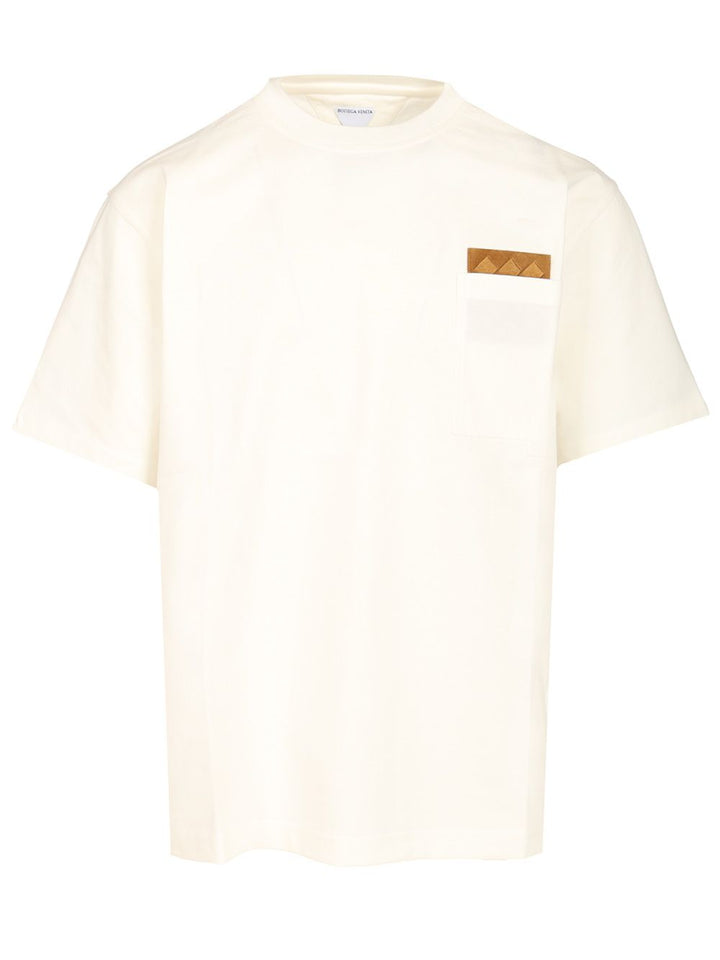 Bottega Veneta Pima T-Shirt - White | dd4a9fef1caca97815ee7e7a64c0b47cbac2f7a9