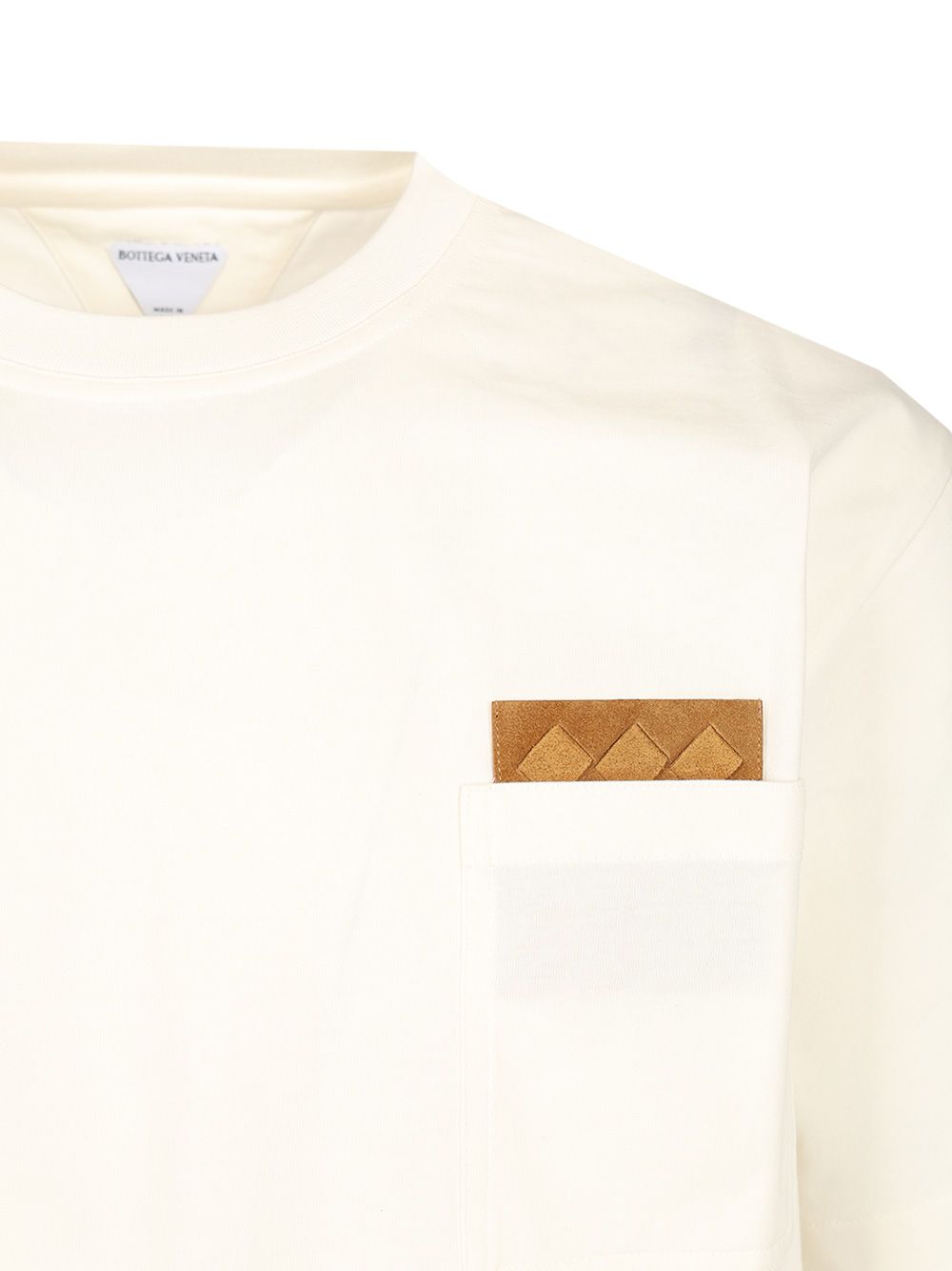 Bottega Veneta Pima T-Shirt - White | bab0f3a4d4b9e31a9fc8096d0d7d606bcffefe86