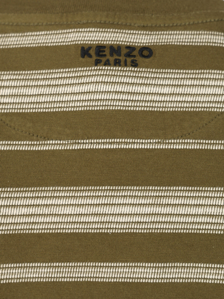 Kenzo Striped T-Shirt - Green | 4db64e9aaf90df411ffca4cad914f784b847905e
