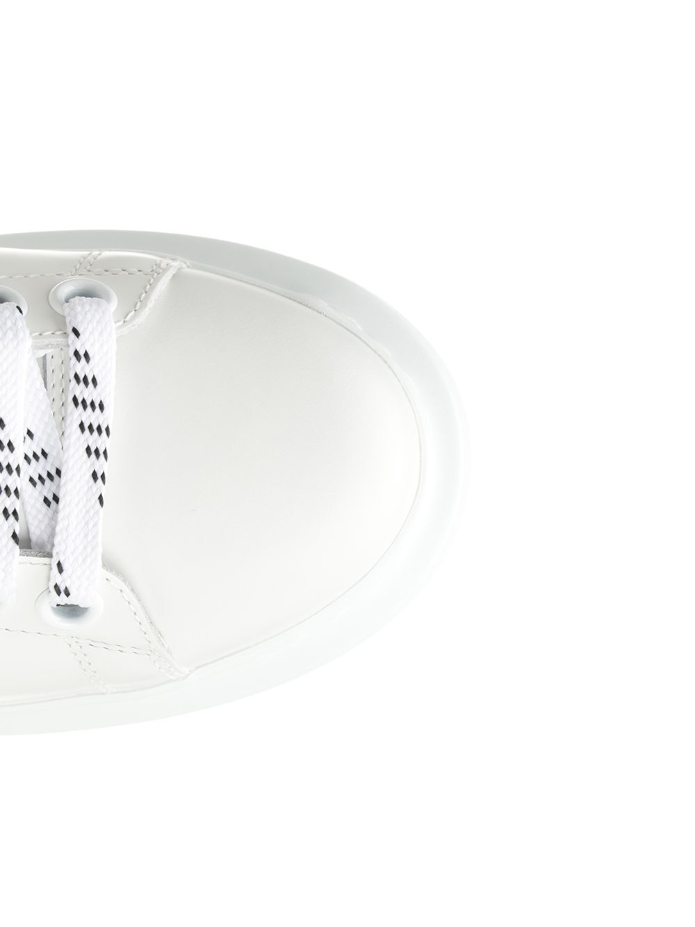 Mcqueen Oversized Calfskin Sneaker Sneakers - White | 73250821c41310aacbdf1f999480968d96251c4f