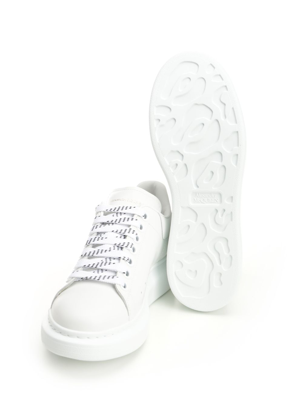 Mcqueen Oversized Calfskin Sneaker Sneakers - White | f4d43fa5d7bc6bc21af592e0ec10e1594fb998bc
