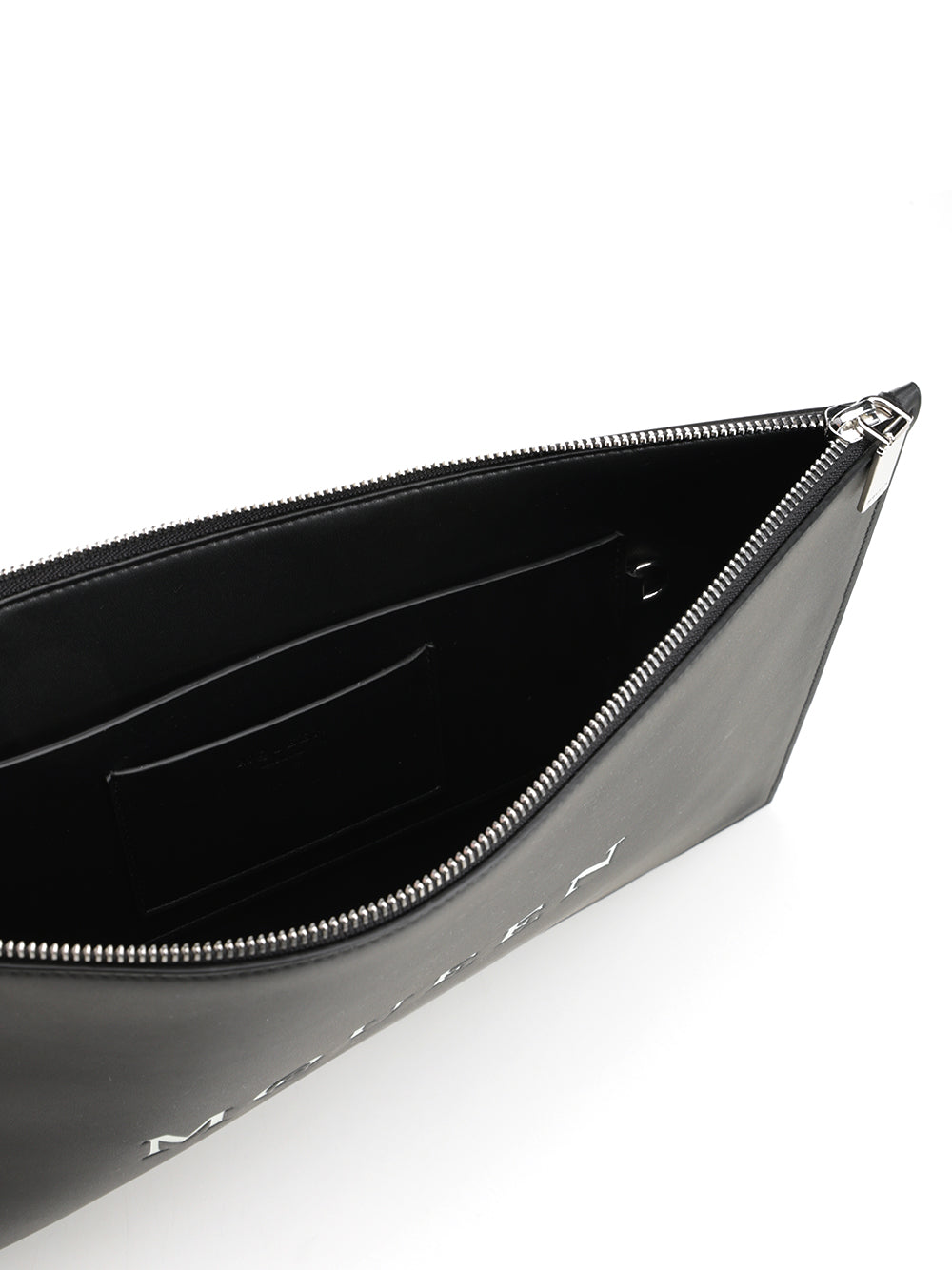 Mcqueen Mcqueen Black Leather Clutch Small leather goods - Black | bc25cf938d07b25031e5637e4e57908cdf9c14fb