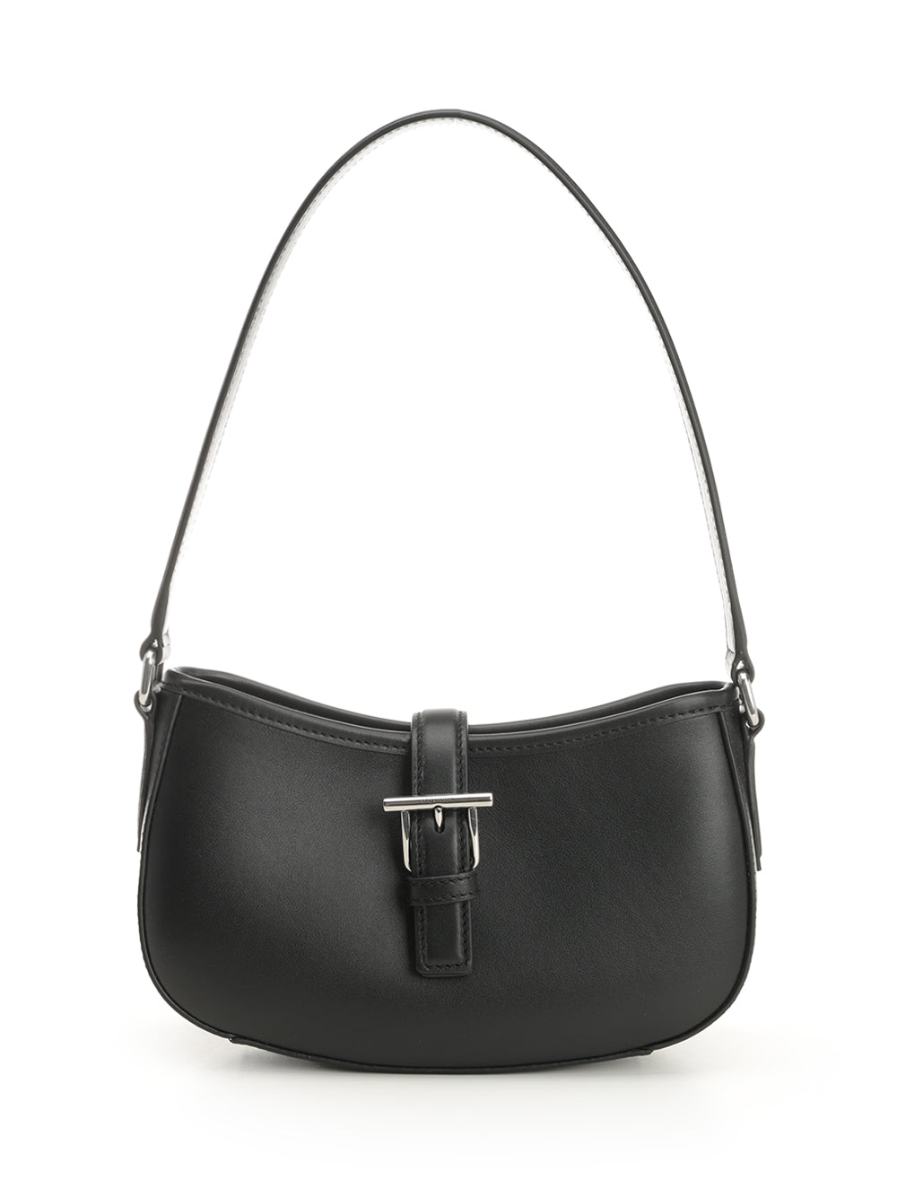 Mcqueen Mini T-Buckle Shoulder Bag Shoulder Bags - Black | 073439a291e9a0f1621a03004861a6d67bb71046