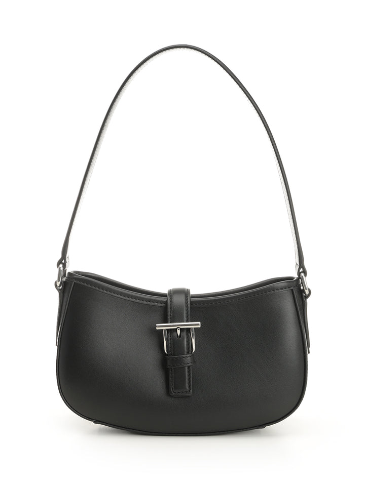 Mcqueen Mini T-Buckle Shoulder Bag Shoulder Bags - Black | 073439a291e9a0f1621a03004861a6d67bb71046