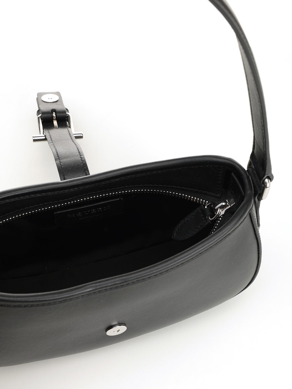 Mcqueen Mini T-Buckle Shoulder Bag Shoulder Bags - Black | 54e5d2519f095a33ba1650115124af94e7179633