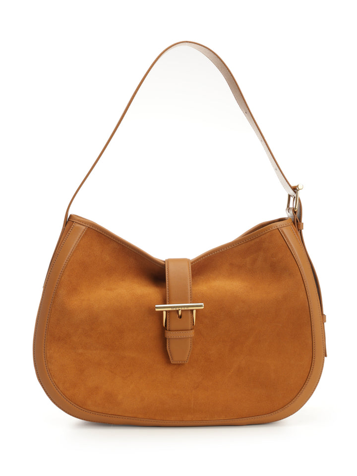 Mcqueen T-Buckle Shoulder Bag Shoulder Bags - Beige | ebcb86bc64cbe1897646c6608ca5c02dbf555f6c