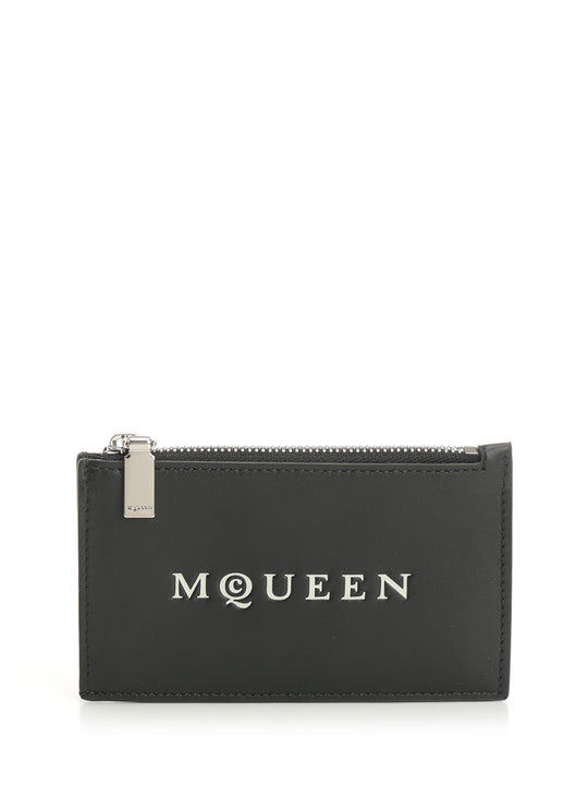 Mcqueen Card Holder Wallets Black