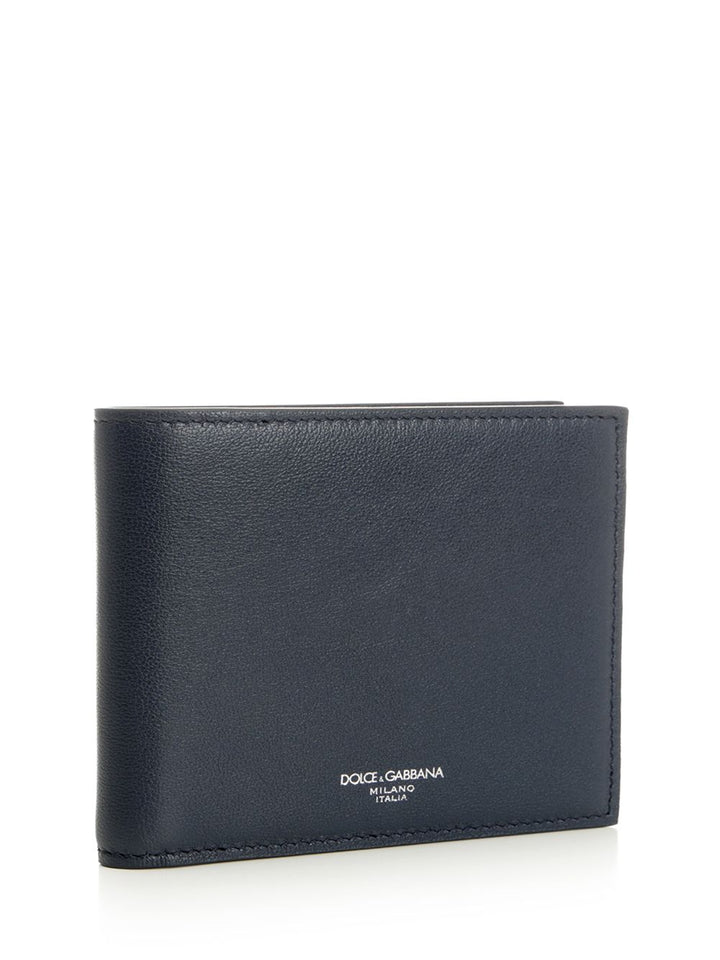 Dolce & Gabbana Calfskin Wallet Wallets - Blue | aab0d7bbb442add299eb6e84ee72d687265b63f8