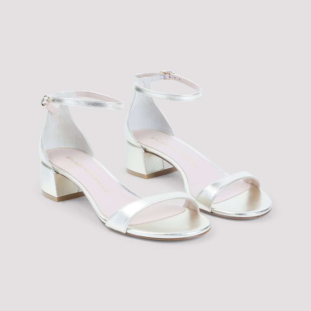 Stuart Weitzman Sandals - Metallic | 4c58ba969f35c6aa40d7bc830dbb7f0245e556bf