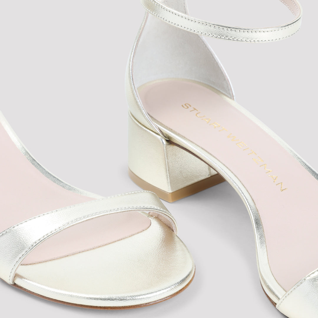 Stuart Weitzman Sandals - Metallic | ca42f10735036f96fcf6e8733c73d0ef034abda5