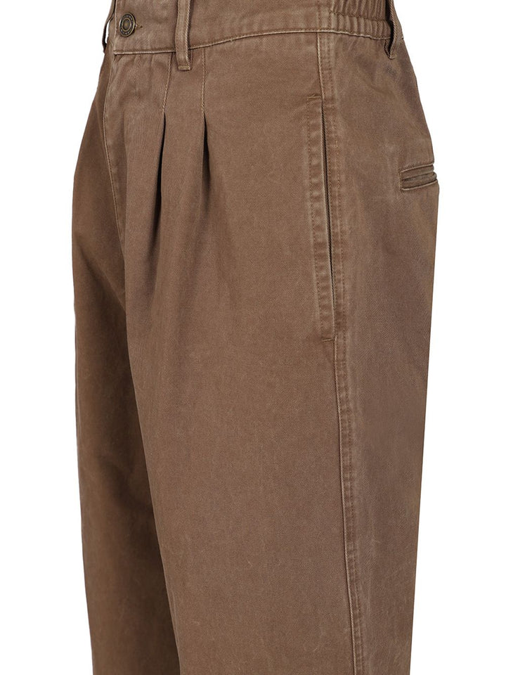 Marant Kostin Trousers - Brown | cf39a698bd1fb74eb8abb8c5b833fbf0279ce3a2