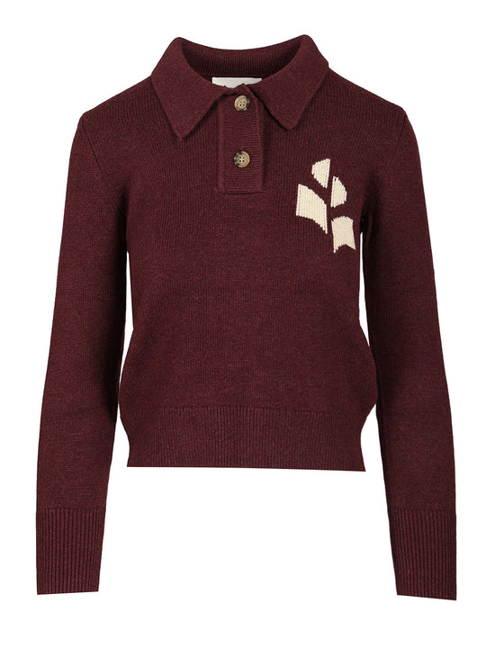 Nola Polo Shirt Bordeaux