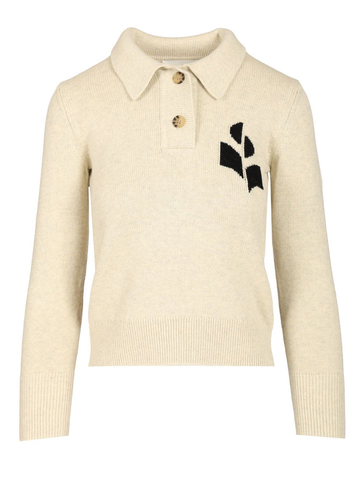 Marant Etoile Nola Polo shirt - Grey | 4a8eabf0af4224a0634645a4dcb44d637988d6f5