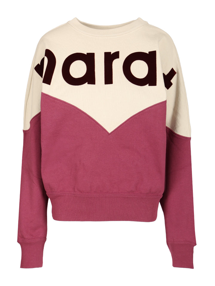 Marant Etoile Houston Sweatshirt Sweatshirts - Bordeaux | f11a50e3924126632663c10cec68fbd5cd79f08e
