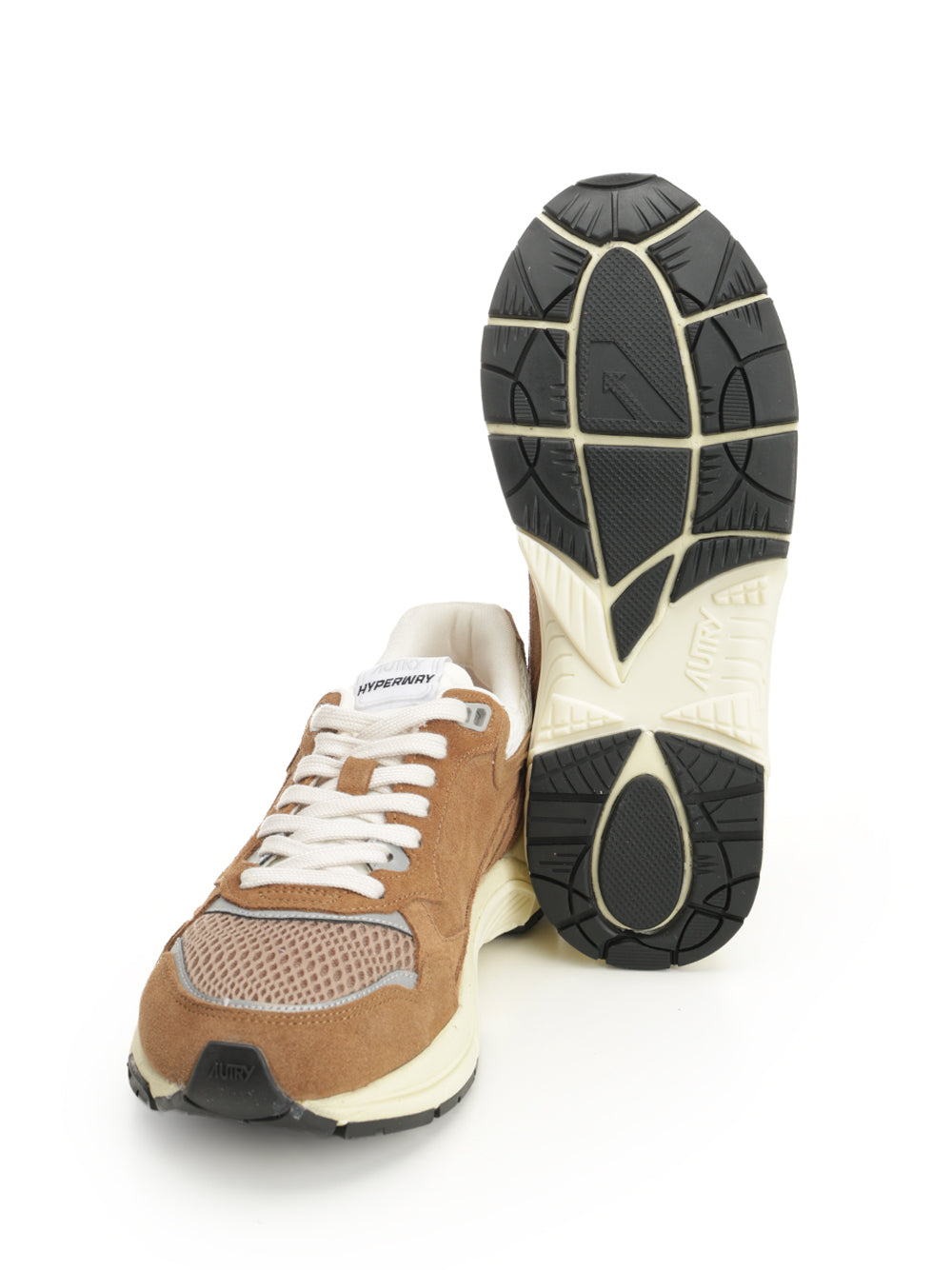 Autry  Hyperway Sneakers - Brown | d98c2c78d6cd231bc3645e83759933617664348d