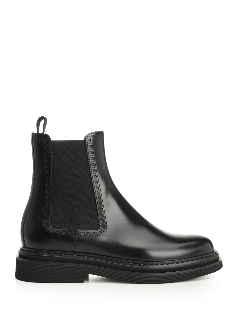 Dolce & Gabbana Brushed Calfskin Ankle Boots - Black | 1f5349cc66e10d9a38a843256a989ca36e5433cc
