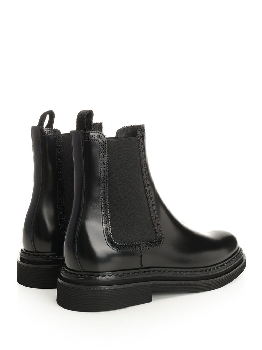 Dolce & Gabbana Brushed Calfskin Ankle Boots - Black | ecb04b020408aa02f6ab1e2d9f73064c727c4993