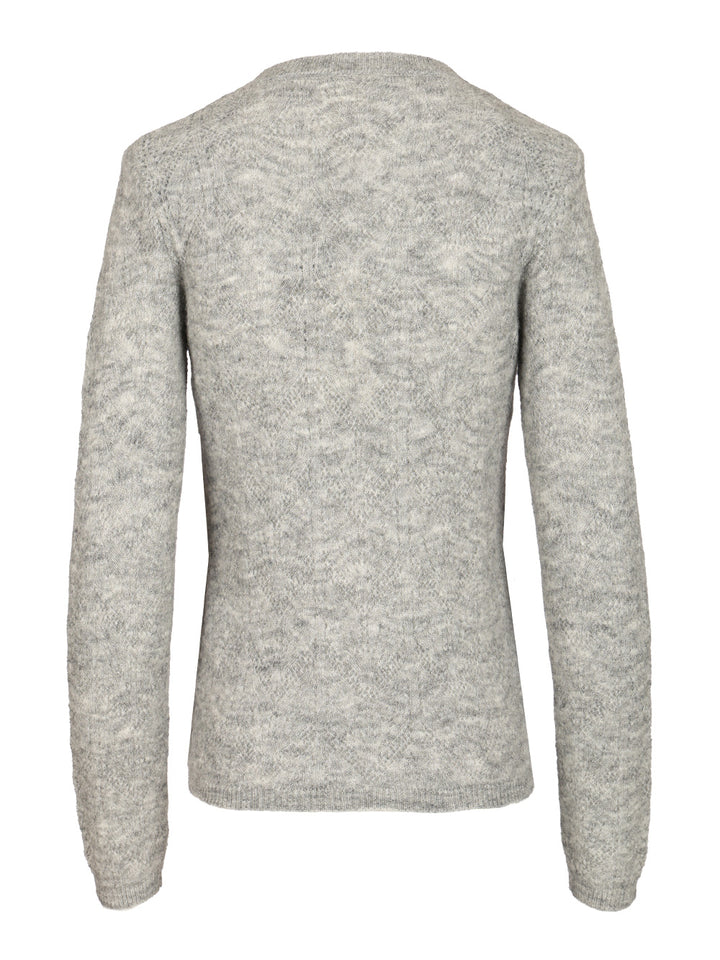 P.A.R.O.S.H. Wool Blend Sweater Knitwear - Grey | 505d0fabe9a573274b035acb3338c6b6901bbd38