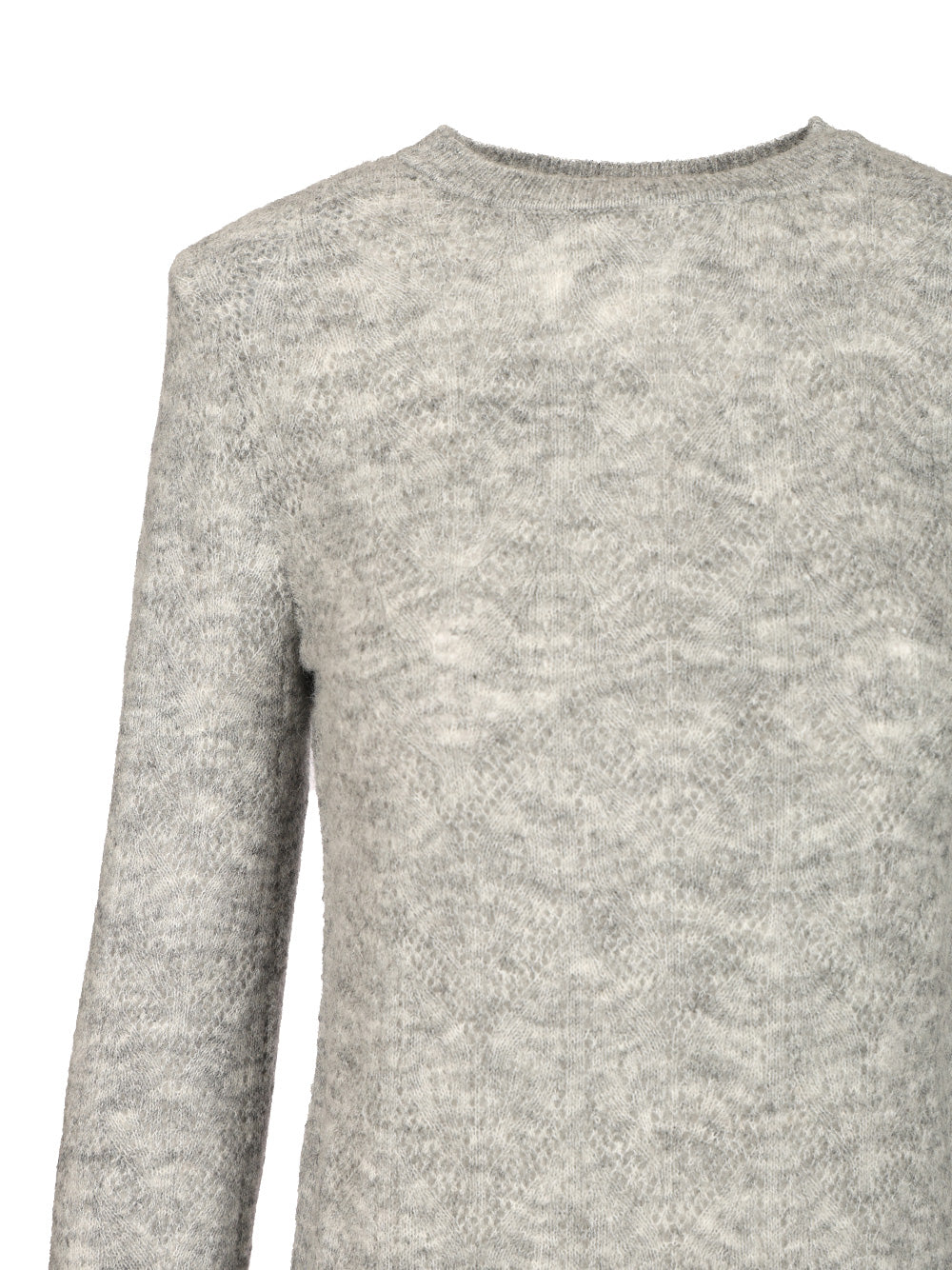 P.A.R.O.S.H. Wool Blend Sweater Knitwear - Grey | 3bc71314de618793b769a9d474e2f0eddc7af637