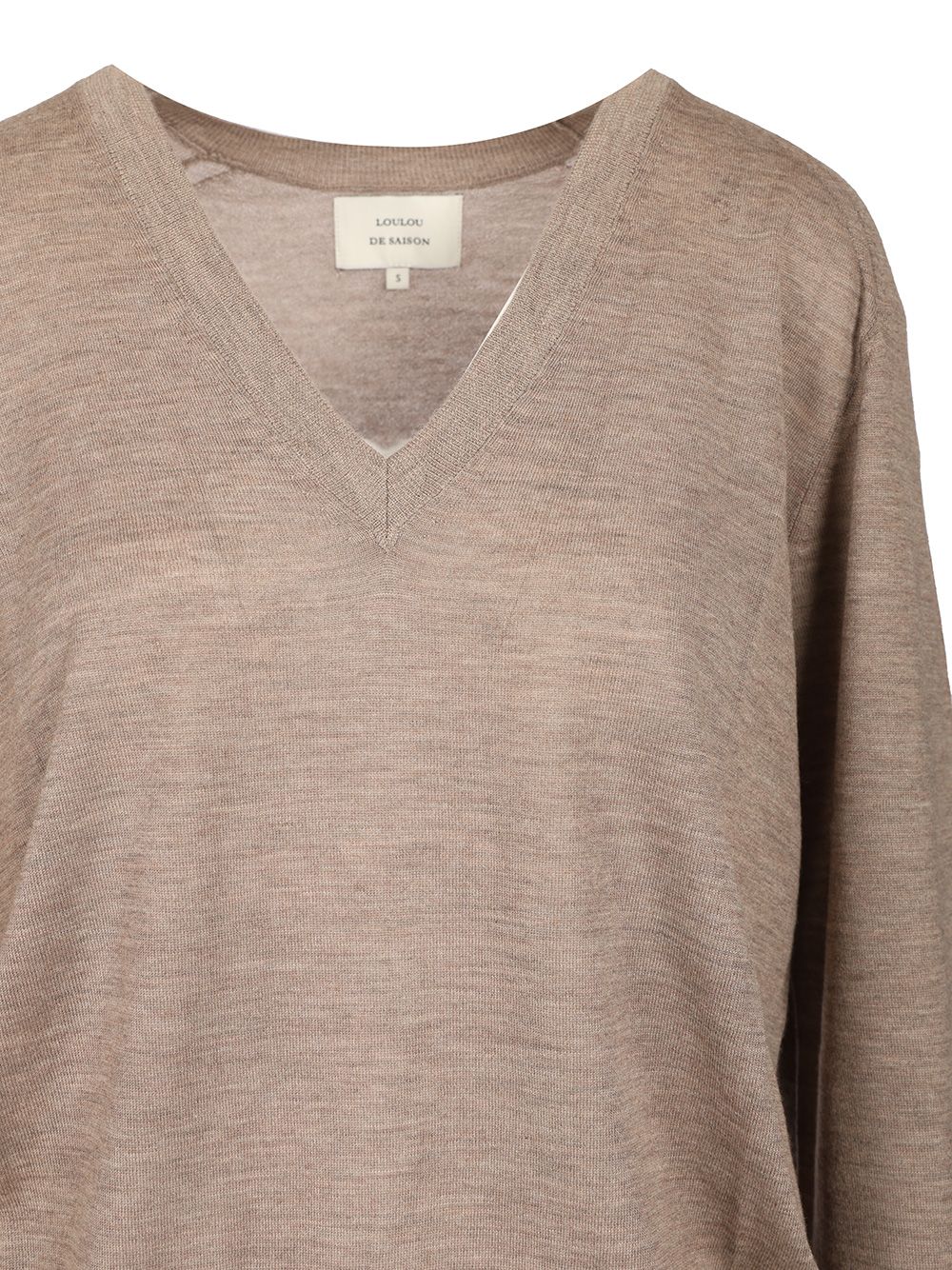 Loulou De Saison Julio Knitwear - Beige | 9e6703c0bb2e11cf4a3bcdb1781237998fb763a8