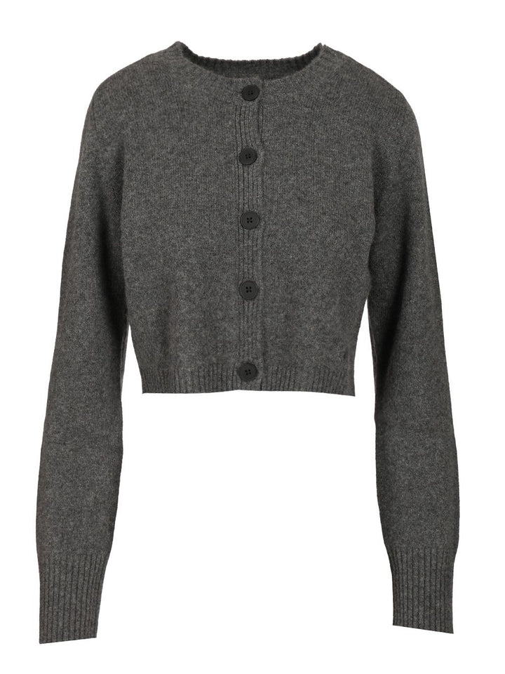 Loulou De Saison Zephir Lds Knitwear - Grey | bec49440a2c2614082e082abfa635090cd61dc7e