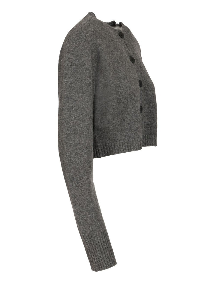 Loulou De Saison Zephir Lds Knitwear - Grey | 7ffc1c9490b10522b5c110f8a3aebb8b4bf6ab82