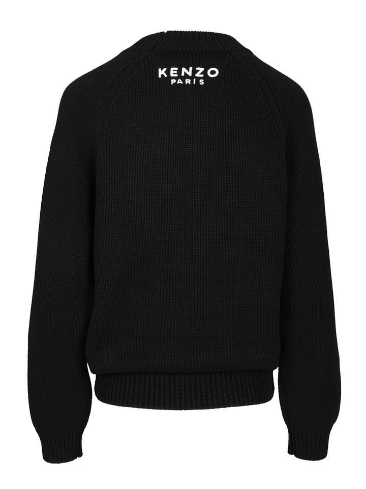 Kenzo Boke Flower Knitwear - Black | 5126016e408bda058fdac592e94b29ec8a261c6d