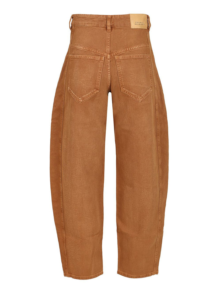 Isabel Marant Oriane Jeans - Yellow | 837242a6364c64a8f4343c354d9b41f7cf65bb77