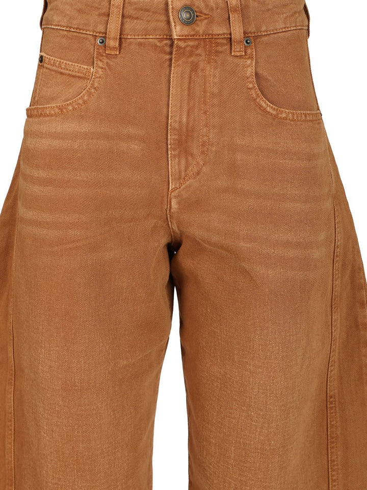 Isabel Marant Oriane Jeans - Yellow | 18aa94886ac63a22e907e94aad064ccb3b2a3273