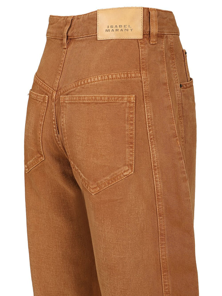 Isabel Marant Oriane Jeans - Yellow | 1a7c3878e6d703e5276426db710b5affa045661a