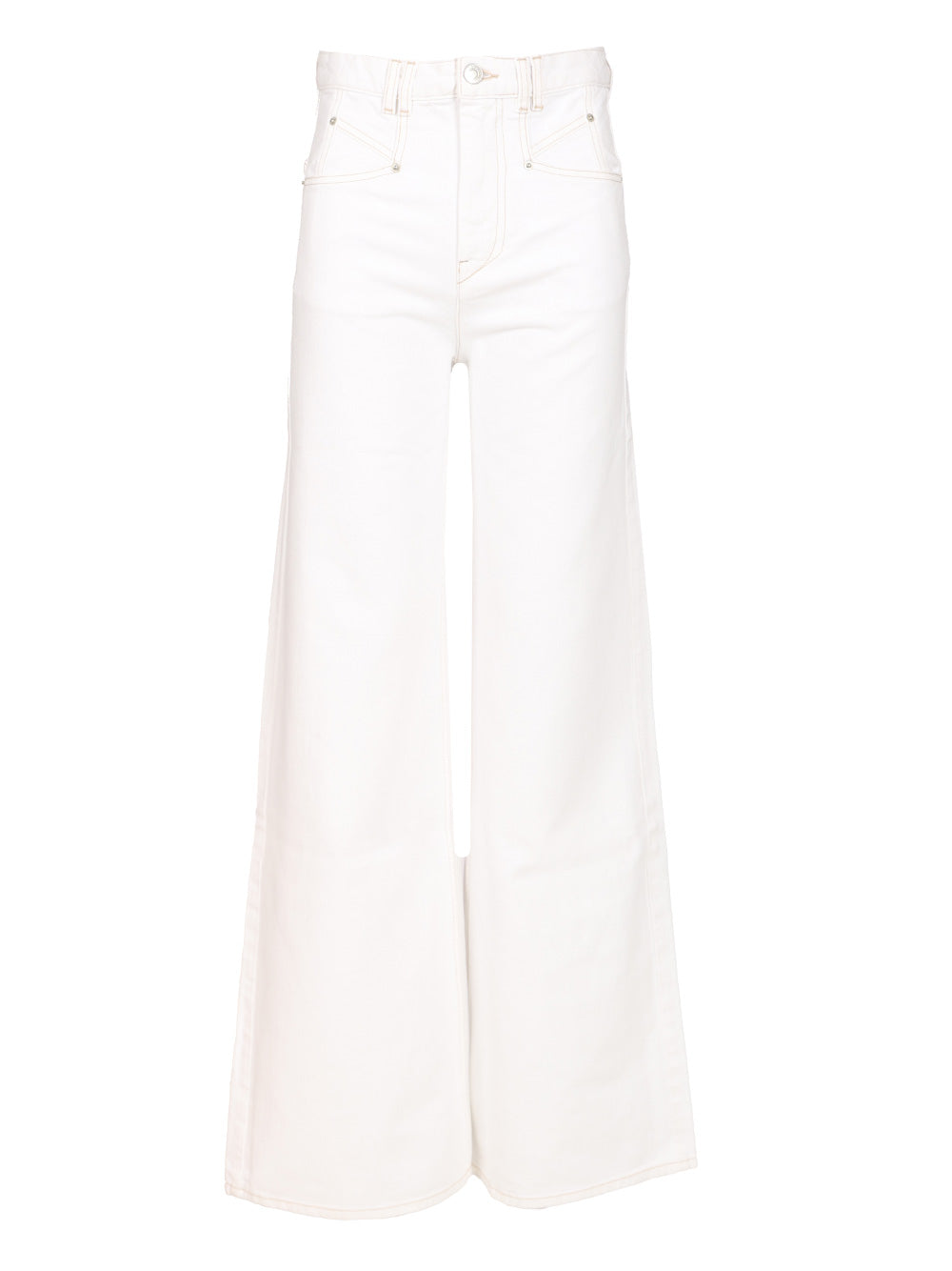 Isabel Marant Lemony Trousers - White | e9ad4db77d2892f9231e2175ad6e0c3c8c7efd52