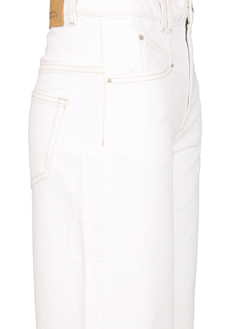 Isabel Marant Lemony Trousers - White | 2d0dae921747a904243c5e993f481ef764692b38