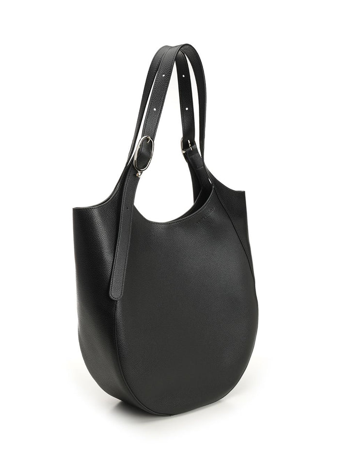 Longchamp Paris Le Foulonné Shoulder Bags - Black | 88cb731dfab89e2b036c7808bf446cf33b6bc5a5
