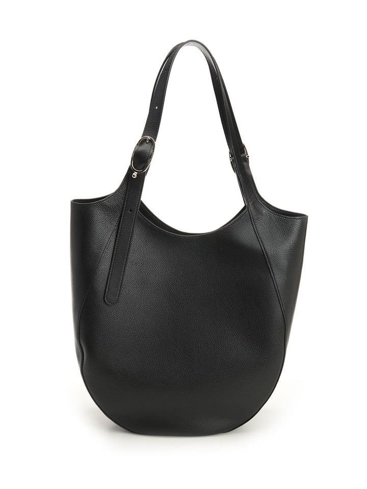 Longchamp Paris Le Foulonné Shoulder Bags - Black | 756c91e9f8a542e9622e4afefee66335c91dd5ed