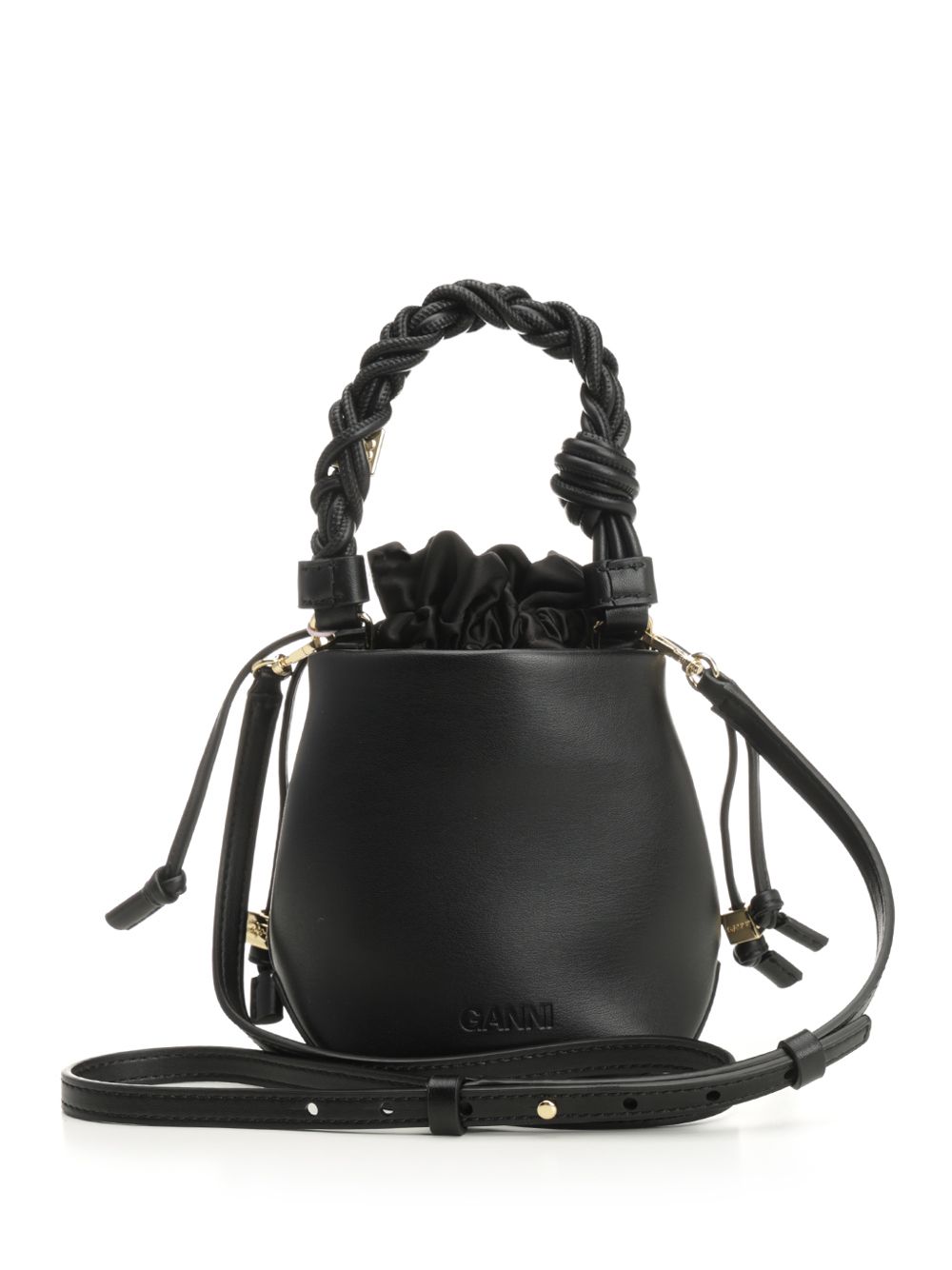 Ganni Ganni Bou Handbags - Black | b948e356b7ac7d599c25191ee99d27c7d5c04e11