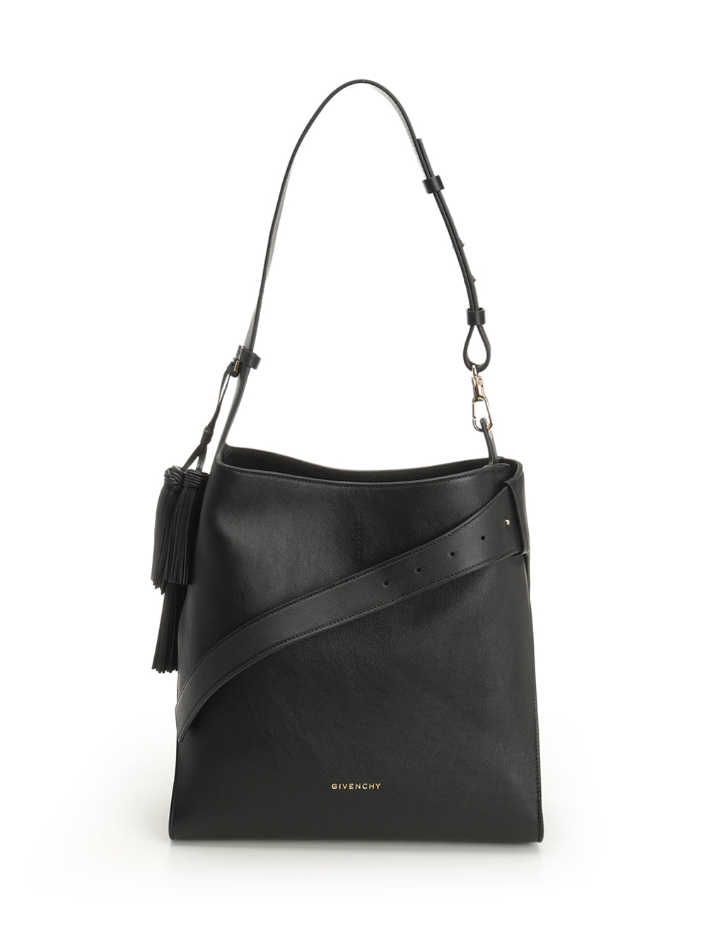 Givenchy Belted Shoulder Bags - Black | 756bc7105d08ec34938388a1d89e0df815030e0e